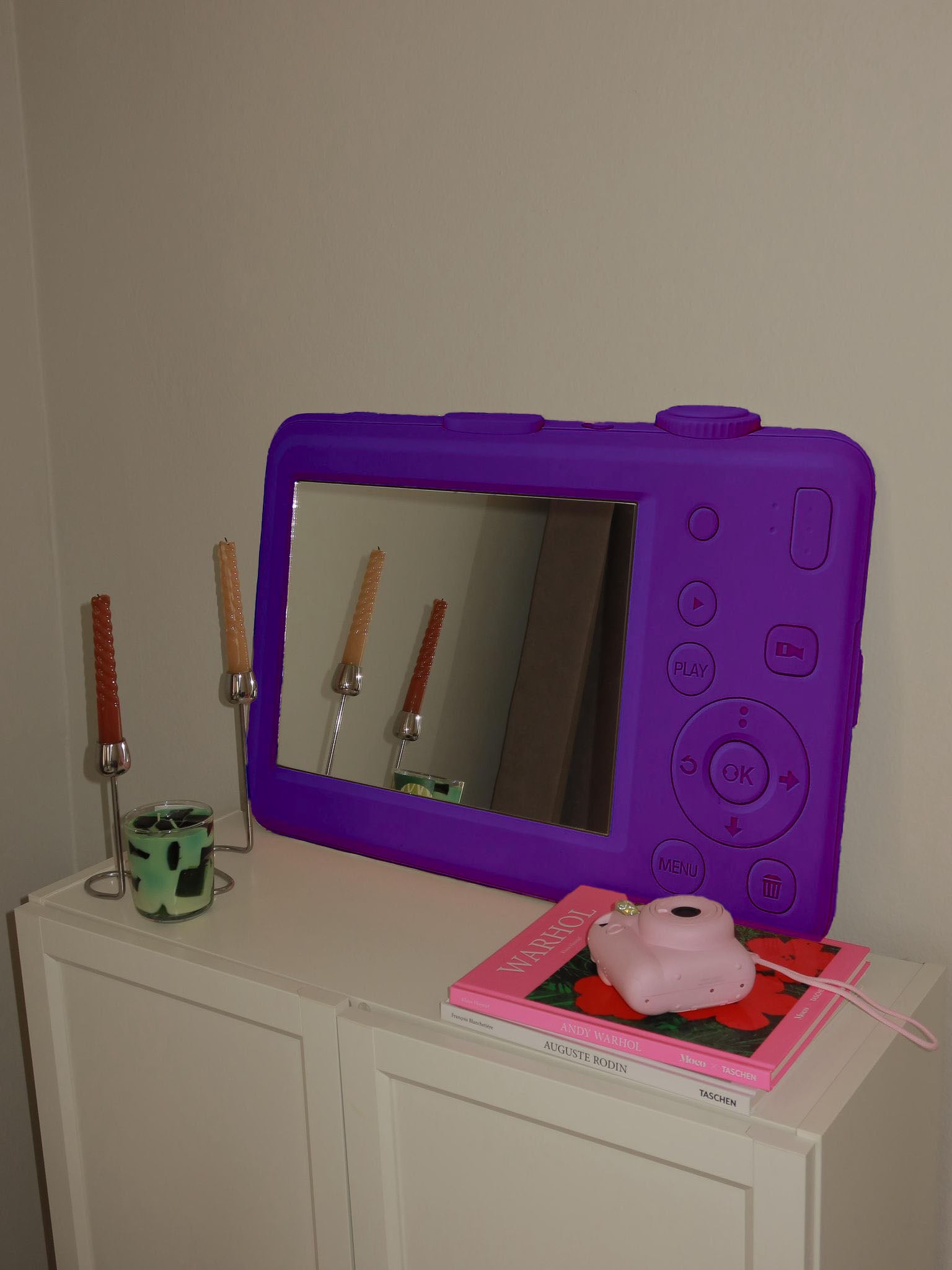 Mor Retro Dijital Kamera